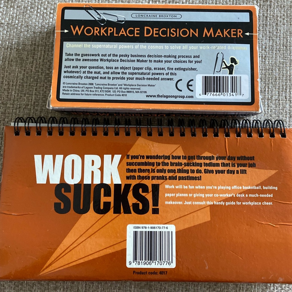 THE LAGOON GROUP Loncraine Broxton workplace pranks and games decision makers